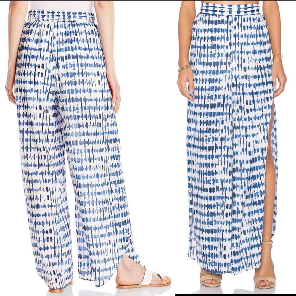 JACK By BB Dakota Tulip Blue/White Pants